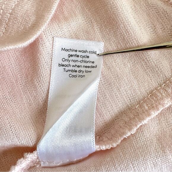 NWT   ATHLETA Modal Women’s Tank Gym Yoga Top Light Pink Size  L - Picture 12 of 13